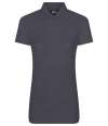 RX101F LADIES PRO POLO Solid Grey colour image